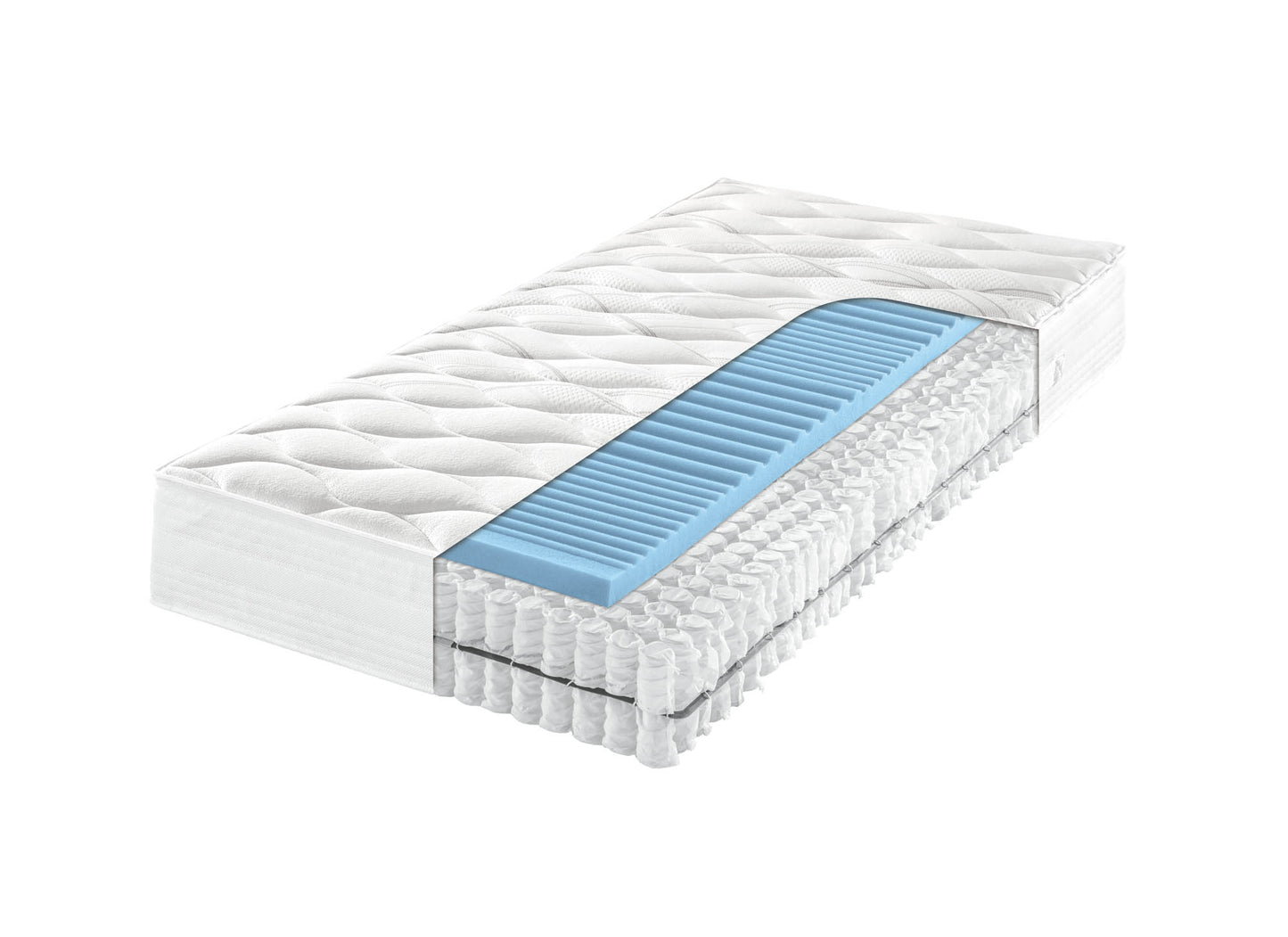 fan 7-Zonen-Thermo-Gel-Tonnentaschenfederkern-Matratze Thermogel Flex T