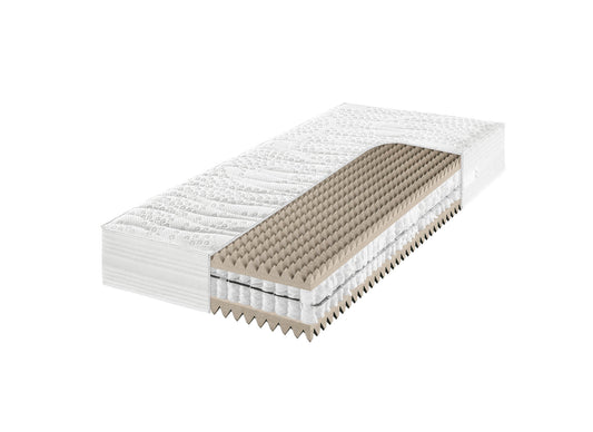 Frankenstolz Tonnentaschenfederkern-Matratze Pyramedus TTFK